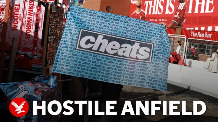 Manchester City face hostile Anfield crowd for first game since bombshell verdict