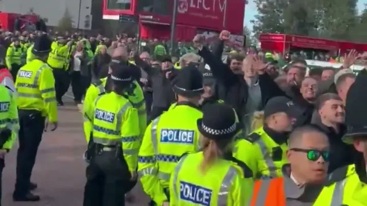 Liverpool vs Man City 0-3 | Tense Scenes as RIVALS FANS COME FACE TO FACE | Premier League