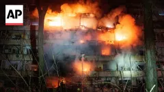 Russian attack on Kyiv kills at least three, cuts power to thousands