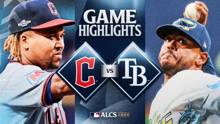 GUARDIANS vs. RAYS: ALCS Full Game 2 Highlights (October 13) | 2026 MLB Postseason
