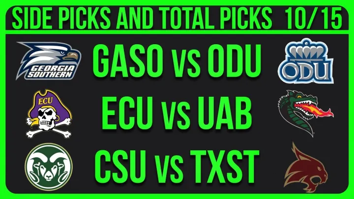 College Football Picks Today 10/15/26 CFB NCAAF Week 7 Picks & Predictions