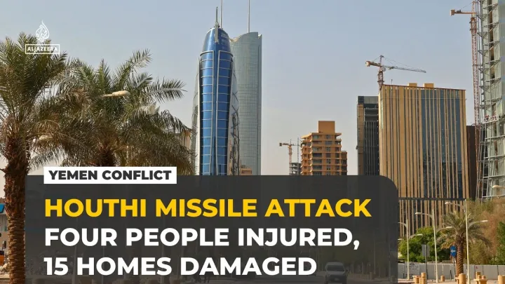 Saudi says Houthi missile attack on Riyadh injures four, damages 15 homes