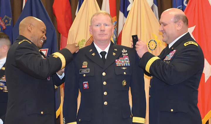 Quartermaster general gets first star