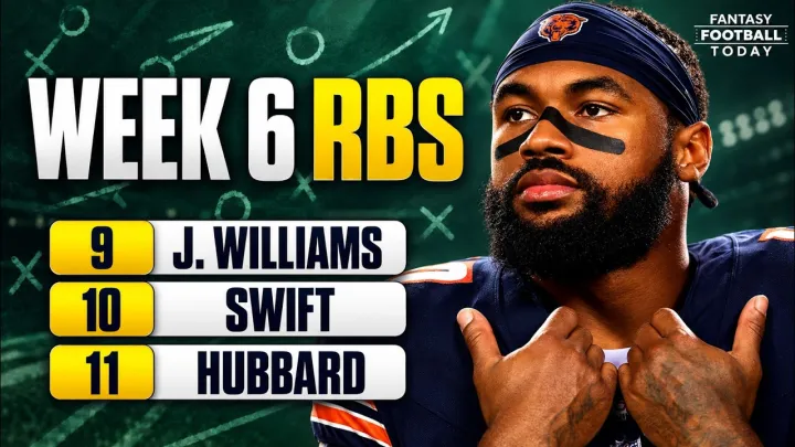Week 6 Fantasy Lineup Breakdown: MUST START & BENCH RBs! | 2026 Fantasy Football Advice