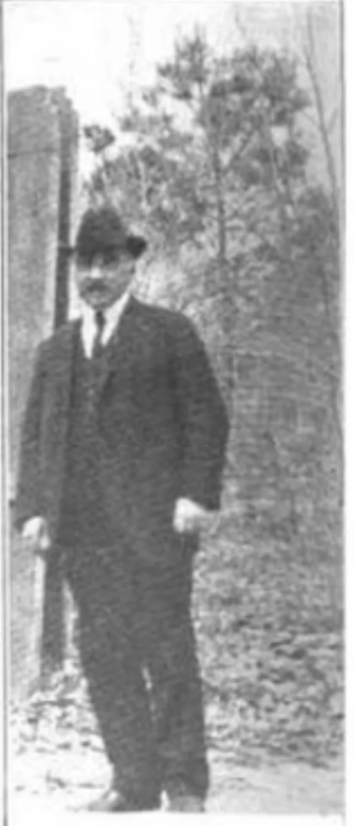 M. Bacon, Mayor, Labouheyre, France (1918)