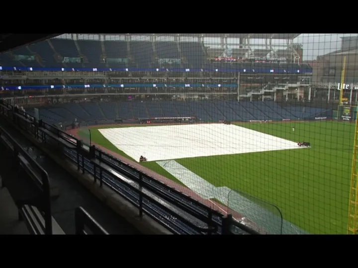 ALCS Game 4 between Cleveland Guardians and Tampa Bay Rays postponed: Nick Camino, fans react