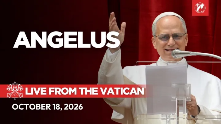 LIVE: Pope Leo XIV Prays the Sunday Angelus After His Surgery | Vatican | October 18, 2026
