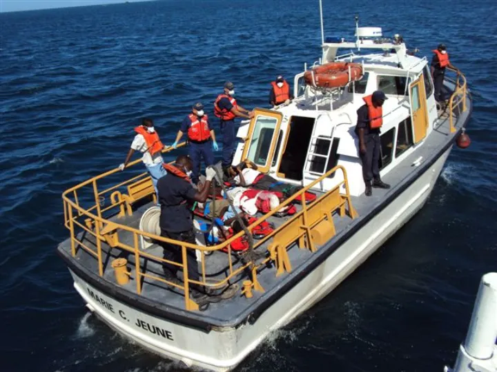 USCG and Haiti CG transport critically injured (4281569457)