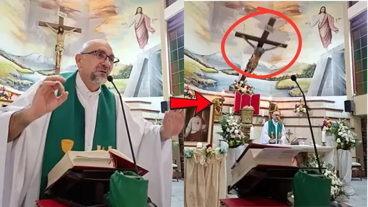Ecuadorian Priest Dies After Crucifix Falls on Him - Fatal Church Accident
