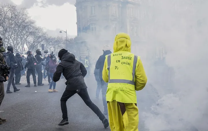 Yellow vests protest