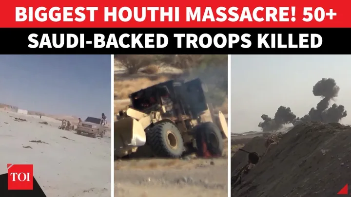 BREAKING: DEADLIEST Houthi Strike KILLS 50+ Saudi-Backed Troops; High Alert In MBS’ Riyadh
