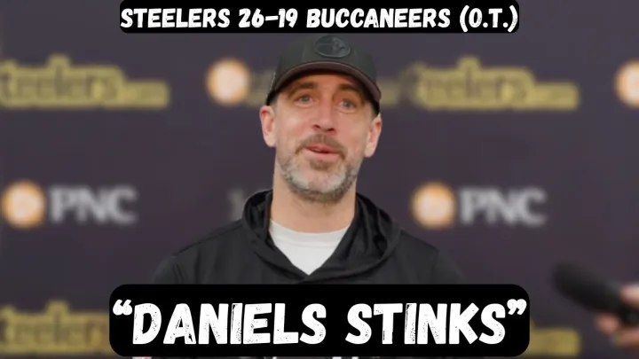 Aaron Rodgers TROLLS Jalon Daniels after COMEBACK win - Post Game Interview - Steelers vs Buccaneers