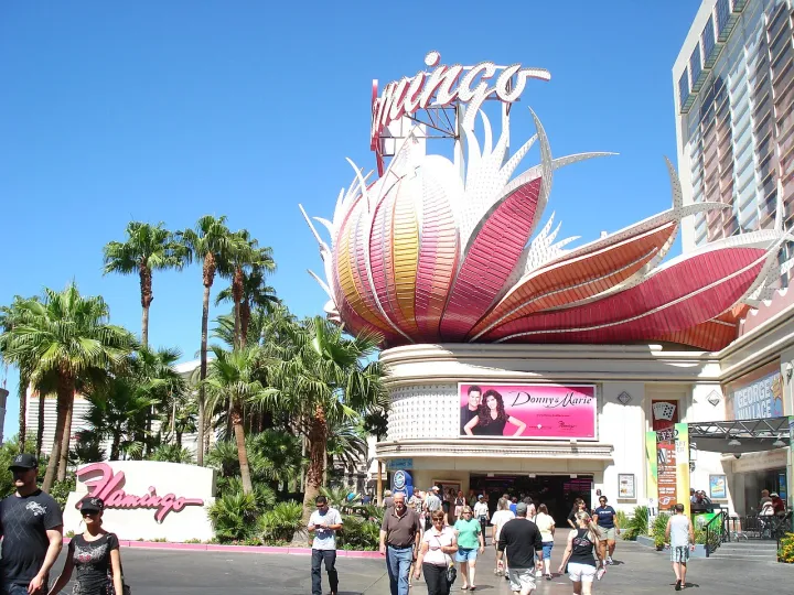 Entrée du Flamingo Las Vegas