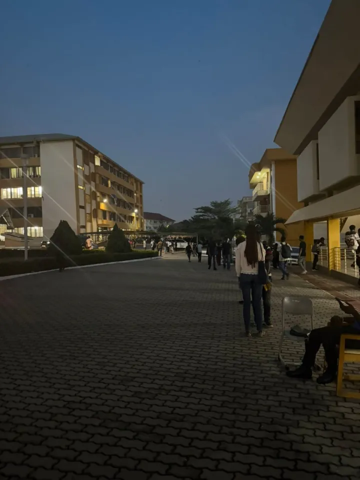 A peaceful Night at Knust