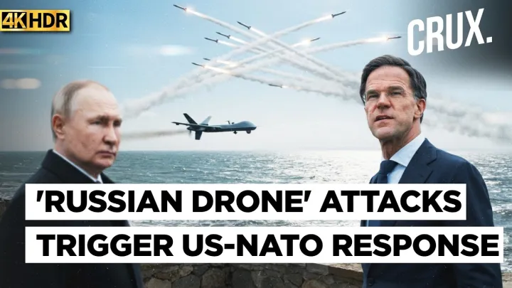 US Spy Plane Patrols Black Sea After Ship Strikes as NATO Assets Track 'Russian Drones' | 4K