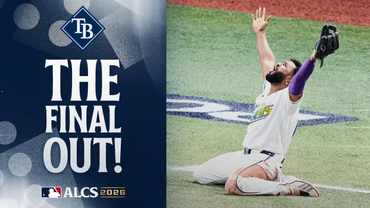 FINAL OUT: The Rays are headed to the World Series for the first time since 2020! | MLB Highlights