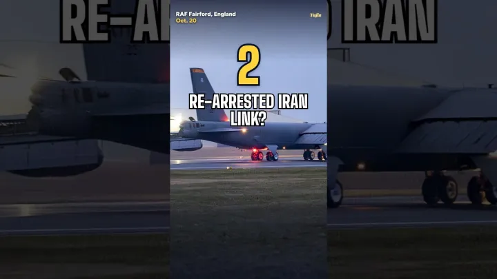 IRAN LINK: Two men re-arrested in RAF Fairford investigation on suspicion of assisting Iran #shorts