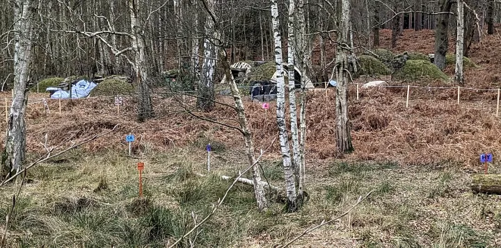 Set being built for Amazon's "The Rings of Power" Season 2 - geograph.org.uk - 7414110