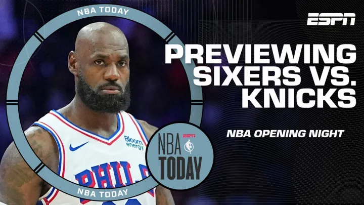LeBron James Makes his 76ers DEBUT vs Knicks 🔥