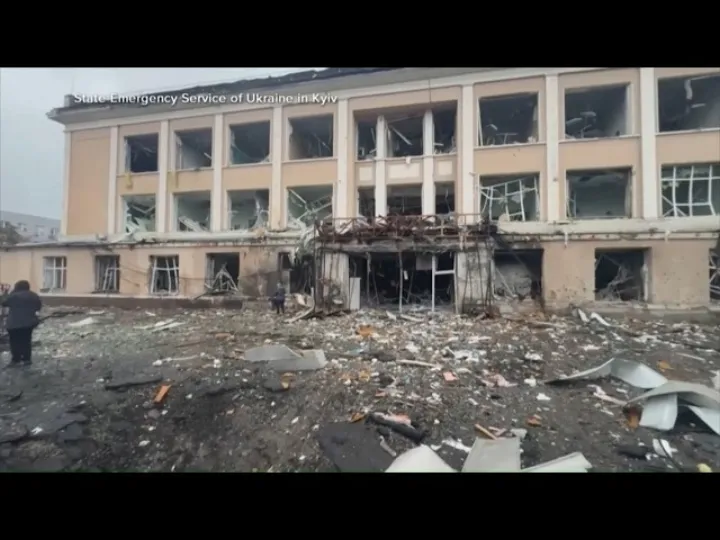Russia sends missiles into heart of Kyiv, killing at least 9 Ukrainians