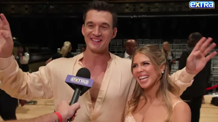 Tyler Cameron & Tate Madden on 'DWTS' Pregnancy Reveal & Him as a GIRL DAD (Exclusive)