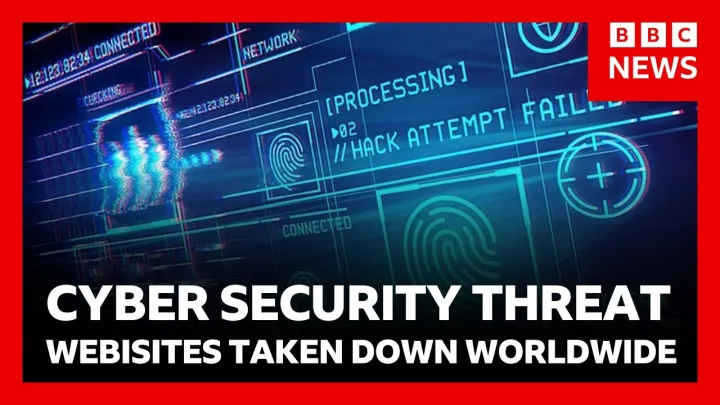 Websites taken down worldwide as AI reveals critical cyber-security threat | BBC News