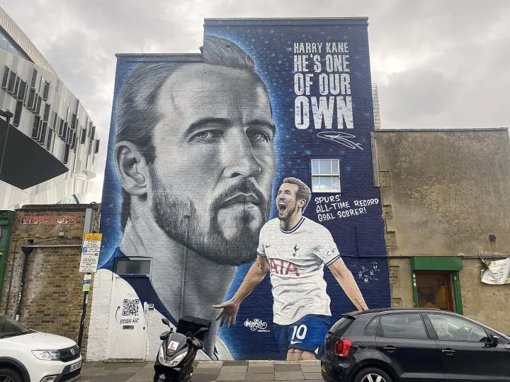 Harry Kane mural