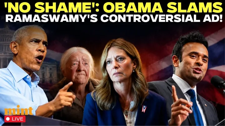 LIVE: Obama SLAMS Ramaswamy's Controversial Amy Acton Ad as Ohio Governor Race Heats Up | US News