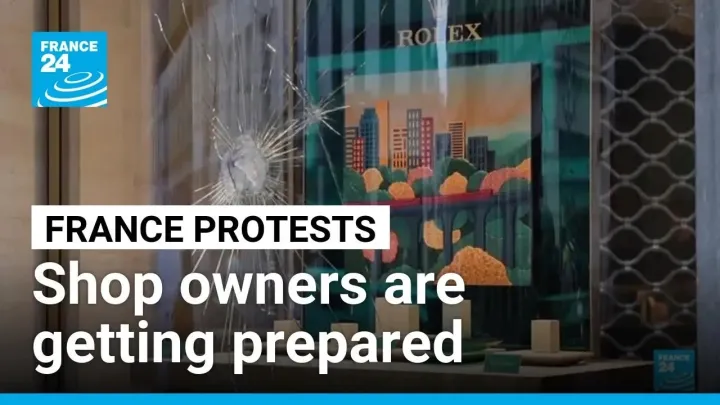 Major protests in France: French shop owners brace for more unrest • FRANCE 24 English