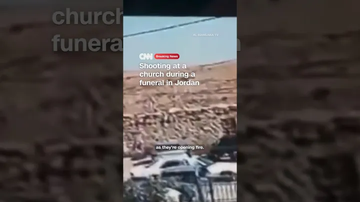 Shooting at church during funeral in Jordan