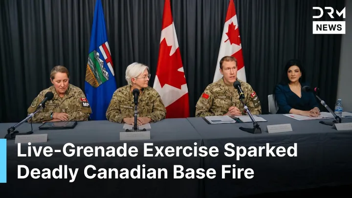 Canada Says Live-Grenade Training Sparked Deadly Wainwright Military Base Wildfire | AP1D