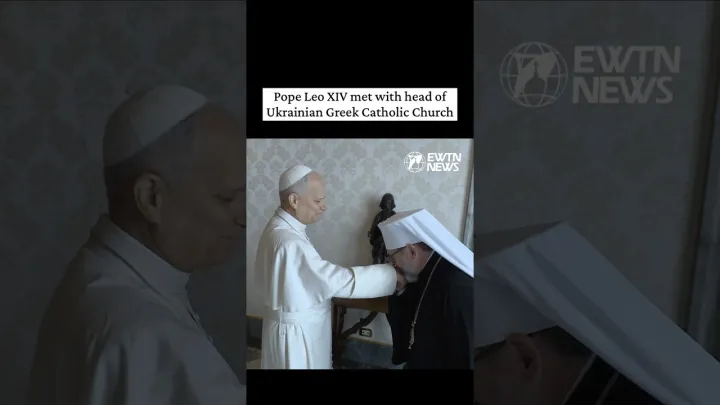 Pope Leo XIV Meets Ukrainian Catholic Leader Sviatoslav Shevchuk at Vatican Amid War in Ukraine