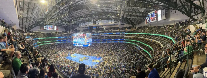 Nov2025 Dallas Mavericks game panorama
