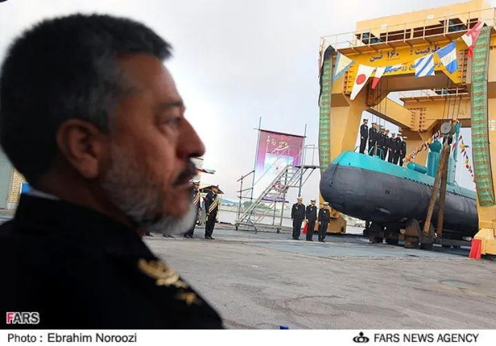 2012 Bandar Abbas new equipment induction ceremony - Ghadir-class submarine (33)