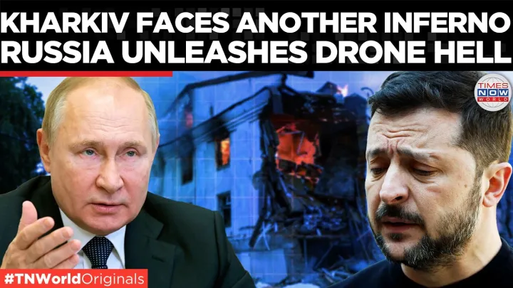 KHARKIV UNDER ATTACK: Russian Drones Hit Mall and Civilian Enterprise | Times Now World