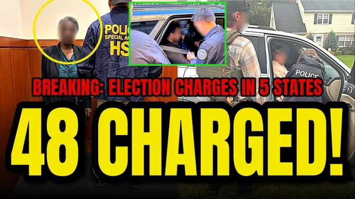 🚨BREAKING — DOJ ANNOUNCES Charges Against 48 Noncitizens in Election Fraud Cases!