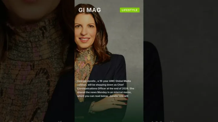 Georgia Juvelis Leaving As Chief Communications Officer Of AMC Global Media After 19 Years #shorts
