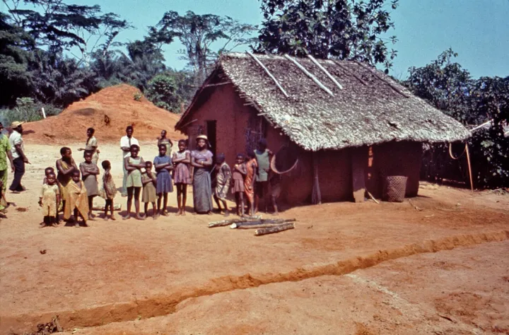 Community portrait of Yambuku, Zaire -- 1976