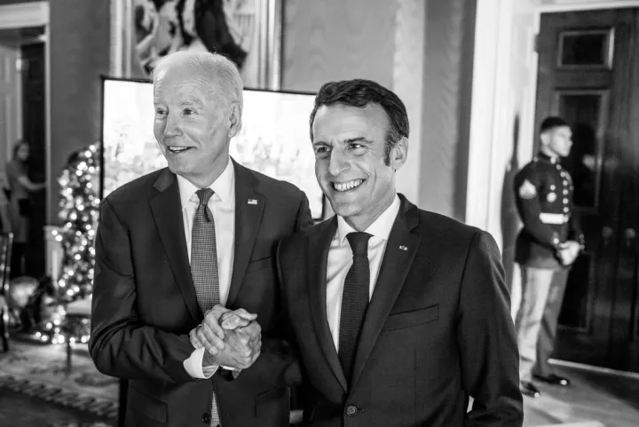 President Joe Biden French President