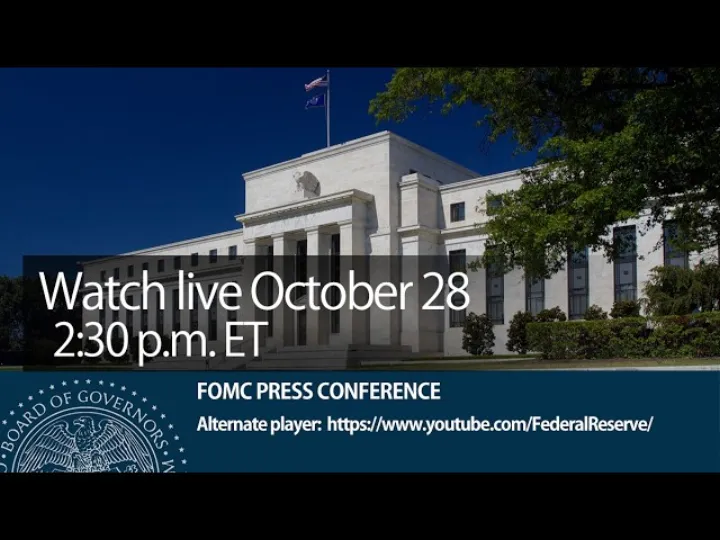 FOMC Press Conference, October 28, 2026