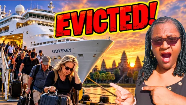 🚢 300 Cruisers Kicked Off the Ship in Cambodia!