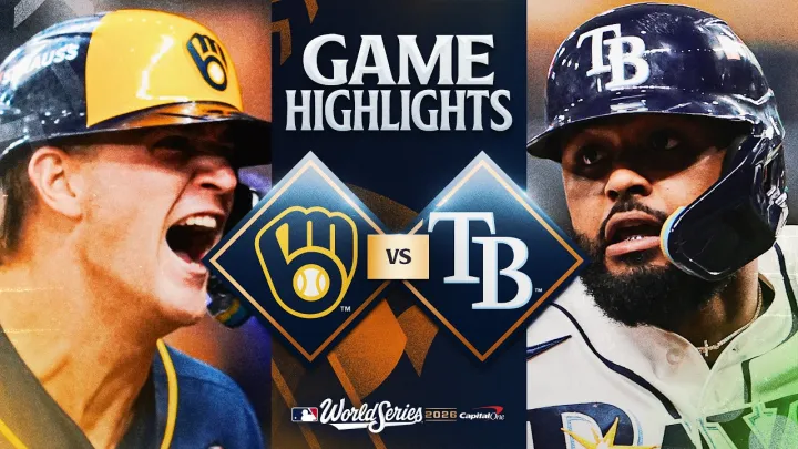 BREWERS vs. RAYS: World Series Full Game 4 Highlights (October 27) | 2026 MLB Postseason