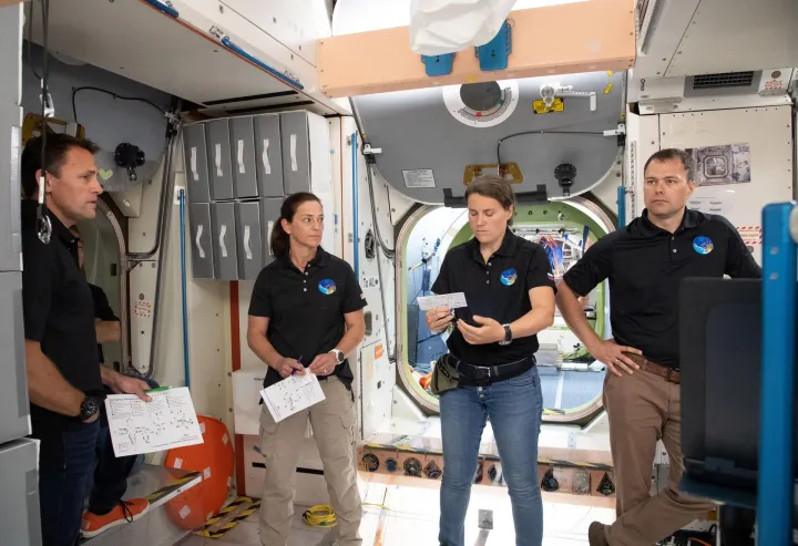 International Space Station mockup training, NASA