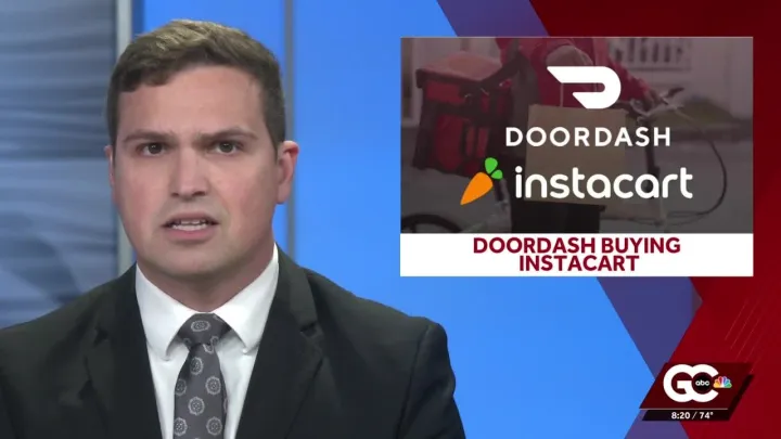 DoorDash to buy Instacart for $17 billion in big consolidation for grocery delivery