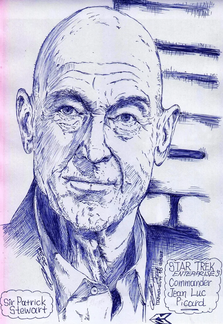 Sir Patrick Stewart Jean Luc Picard