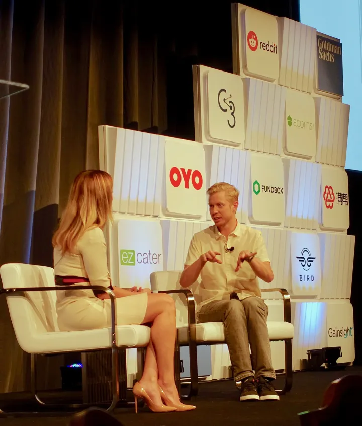 Reddit CEO Steve Huffman at the Goldman PICC