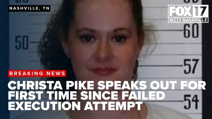 Christa Pike speaks out for first time on failed execution attempt