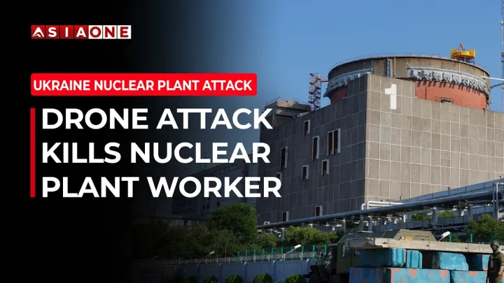 Zaporizhzhia Nuclear Plant Employee Killed in Drone Attack | Asia One News
