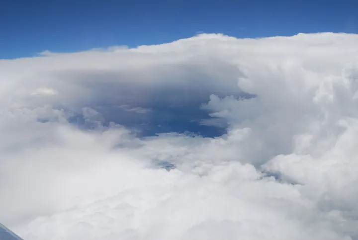 A dark and mysterious view into a world under cloud cover. (7984769137)