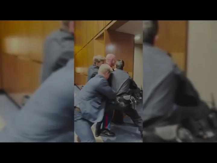 North Carolina Senate candidate arrested after disrupting Armed Services hearing
